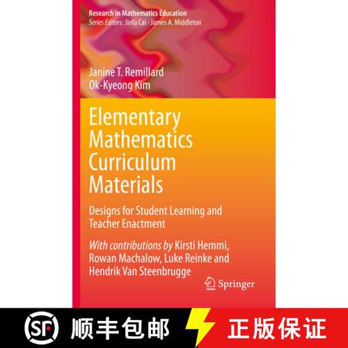 【3-4周达】Elementary Mathematics Curriculum Materials : Designs for Student Learning and Teacher Ena... [9783030385903]