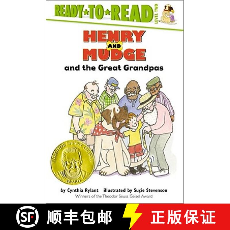【3-4周达】Henry and Mudge and the Great Grandpas: Ready-To-Read Level 2volume 26 [9780689811708]