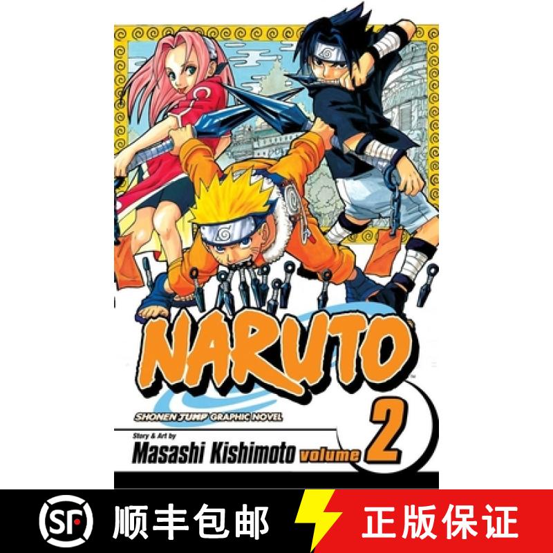 【2-3周达】Naruto, Vol. 2: - Naruto, Vol. 2 Worst Client [9781591161783]