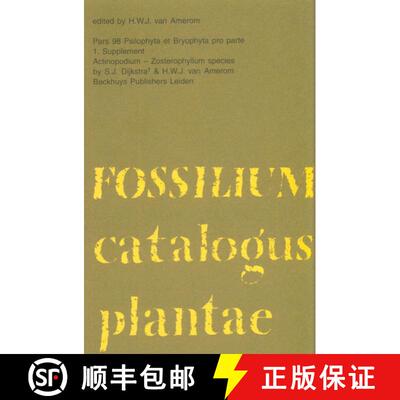 【3-4周达】Fossilium Catalogus Plantae, Volume 98 [9789073348653]