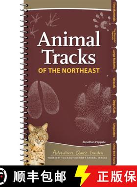 【3-4周达】Animal Tracks of the Northeast : Your Way to Easily Identify Animal Tracks [9781647550769]