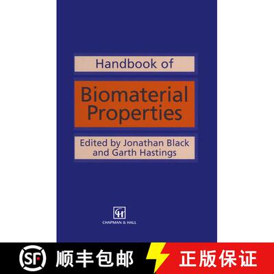 【3-4周达】Handbook of Biomaterial Properties [9781461376583]