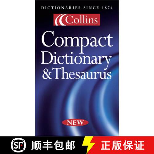预订 精装 Collins Compact Dictionary and Thesaurus [9780007116973]
