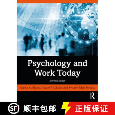 【3-4周达】精装 Psychology and Work Today : International Student Edition [9781138052949]