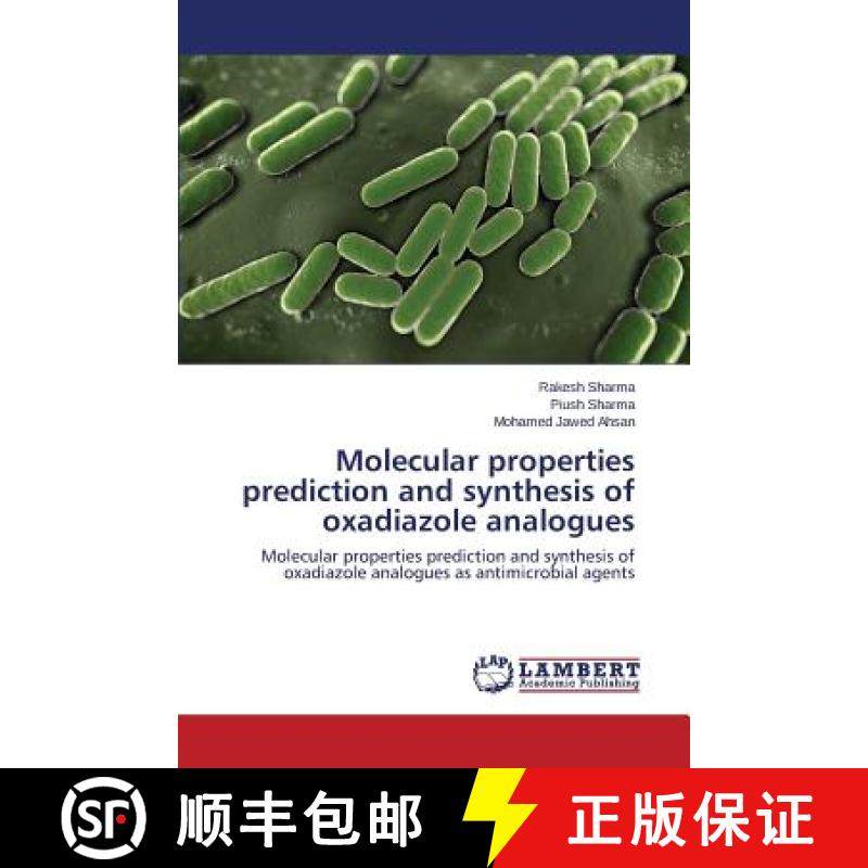 预订 Molecular properties prediction and synthesis of oxadiazole analogues [9783659758638]