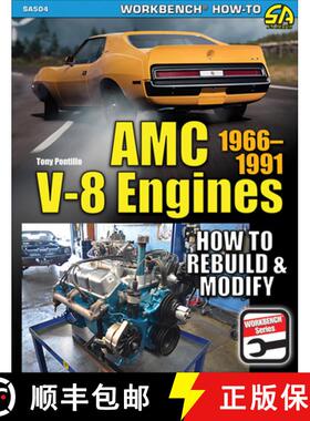 【3-4周达】AMC V-8 Engines 1966–1991: How to Rebuild & Modify [9781613255995]