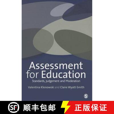 【3-4周达】Assessment for Education: Standards, Judgement and Moderation [9781446208410]