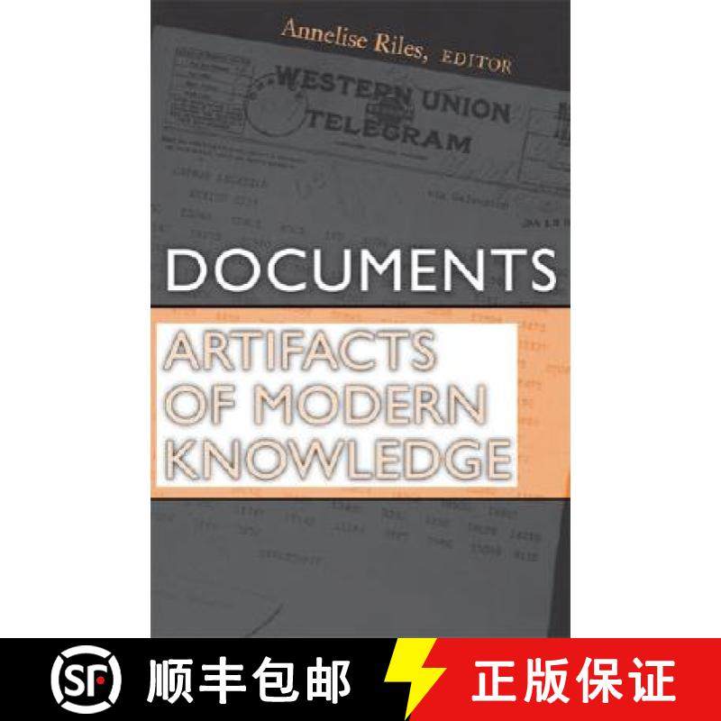 【3-4周达】Documents: Artifacts of Modern Knowledge [9780472069453]