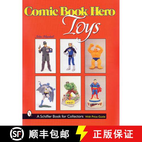 【3-4周达】Comic Book Hero Toys [9780764309229]