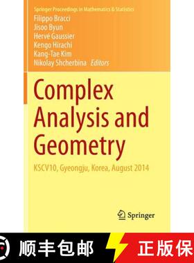 【3-4周达】Complex Analysis and Geometry : KSCV10, Gyeongju, Korea, August 2014 (1st ed. 2015) [9784431557432]