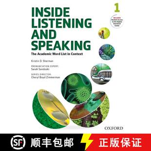 【3-4周达】Inside Listening and Speaking: Level One: Student Book: The Academic Word List in Context [9780194719131]