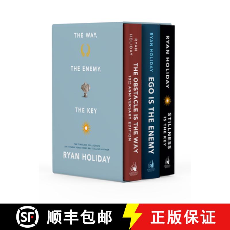 【4周达】The Way, the Enemy, and the Key: A Boxed Set of the Obstacle Is the Way, Ego Is the Enemy & ... [9798217044214]
