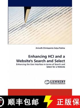 预订 Enhancing Hci and a Website's Search and Select [9783844323016]