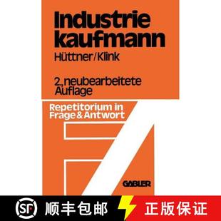 Industriekaufmann Repetitorium Antwort 9783663020219 und 4周达 Frage