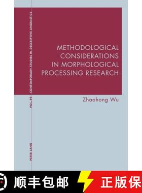 【3-4周达】Methodological Considerations in Morphological Processing Research [9781800796348]