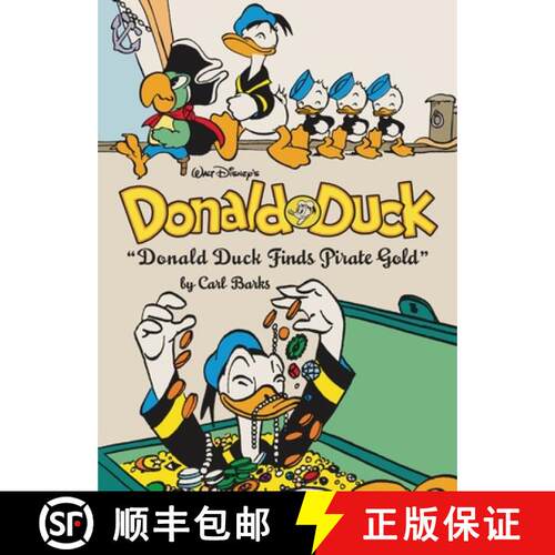 【3-4周达】精装 Walt Disney's Donald Duck Donald Duck Finds Pirate Gold: The Complete Carl Barks Disn... [9798875001130]