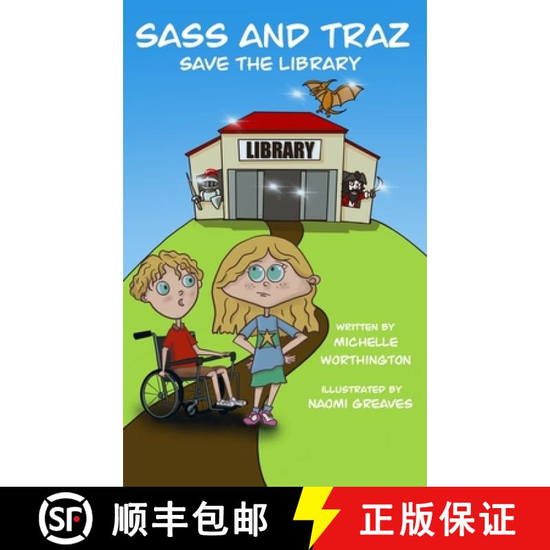 【3-4周达】Sass and Traz Save The Library [9780648819356]