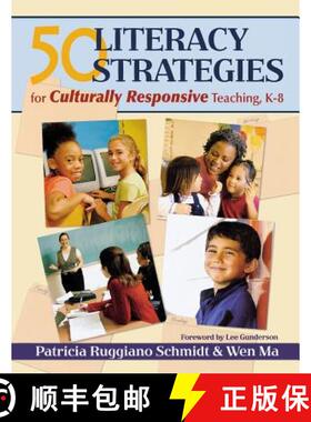 【3-4周达】50 Literacy Strategies for Culturally Responsive Teaching, K-8 [9781412925723]