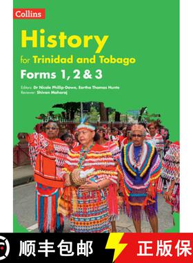 【3-4周达】Collins History for Trinidad and Tobago forms 1, 2 & 3: Student's book [9780008528126]