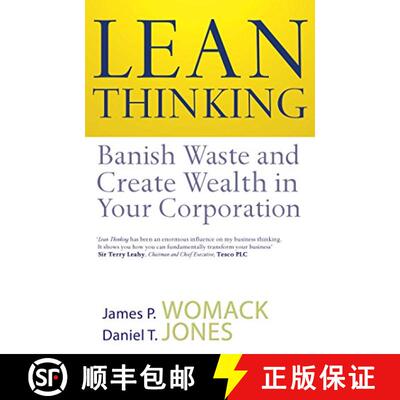 【3-4周达】Lean Thinking : Banish Waste And Create Wealth In Your Corporation [9780743231640]
