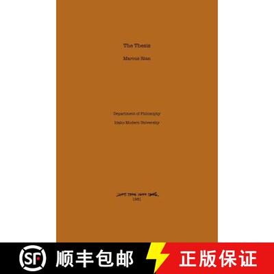 【3-4周达】The Thesis: Adventures in Academia [9780911385458]