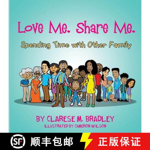 【3-4周达】Love Me. Share Me.: Spending Time with Other Family [9781948877893]