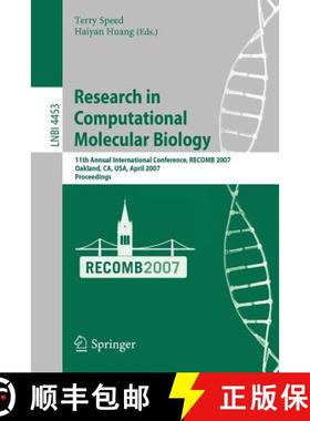 【3-4周达】Research in Computational Molecular Biology : 11th Annunal International Conference, RECOM... [9783540716808]