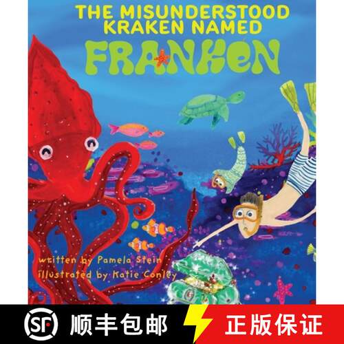 【3-4周达】精装 The Misunderstood Kraken Named Franken [9798991631822]