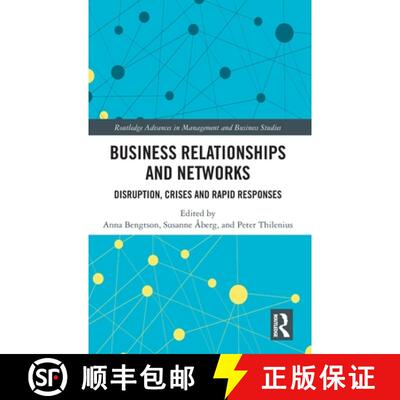 【3-4周达】精装 Business Relationships and Networks: Disruption, Crises and Rapid Responses [9781032985596]