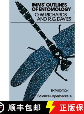 【3-4周达】Imms' Outlines of Entomology [9780412216701]