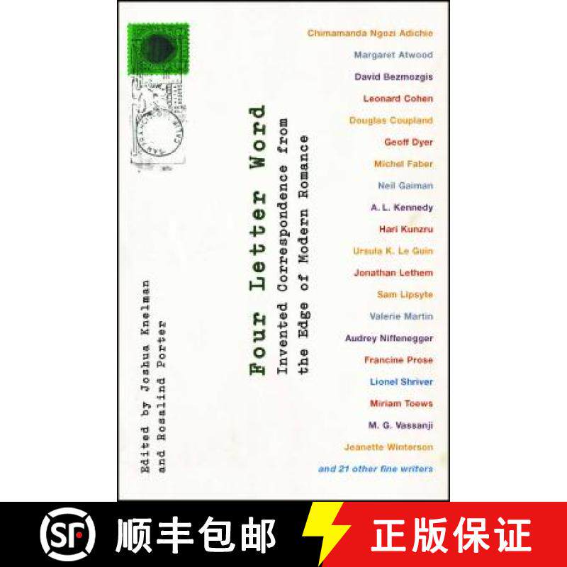 【3-4周达】Four Letter Word: Invented Correspondence from the Edge of Modern Romance [9781416571056]