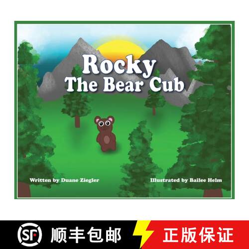 【3-4周达】精装 Rocky the Bear Cub [9781737756460]