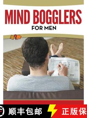 【3-4周达】Mind Bogglers For Men [9781681457987]