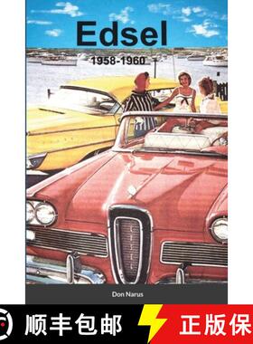 【3-4周达】Edsel 1958-1960 [9781667161235]