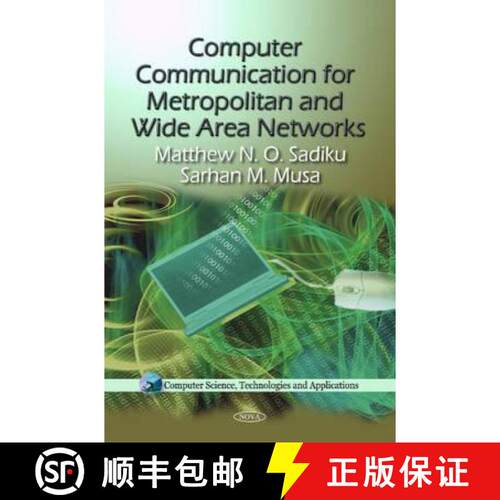 【3-4周达】精装 Computer Communication for Metropolitan and Wide Area Networks  INFORM AUTHOR WHEN BO... [9781616680244]