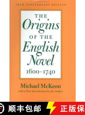 预订 The Origins of the English Novel, 1600–1740 – 15th  Anniversary Edition with a New Introduction [9780801869952]