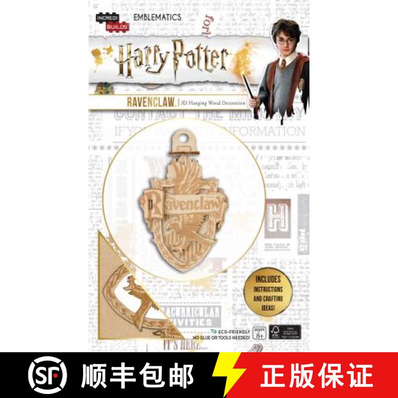 【3-4周达】IncrediBuilds Emblematics: Harry Potter: Ravenclaw [9781682983348]