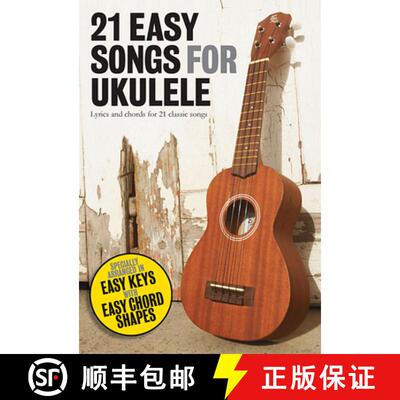 【3-4周达】21 Easy Songs for Ukulele [9781780382586]