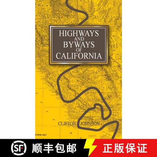 【3-4周达】Highways and Byways of California [9780977165513]