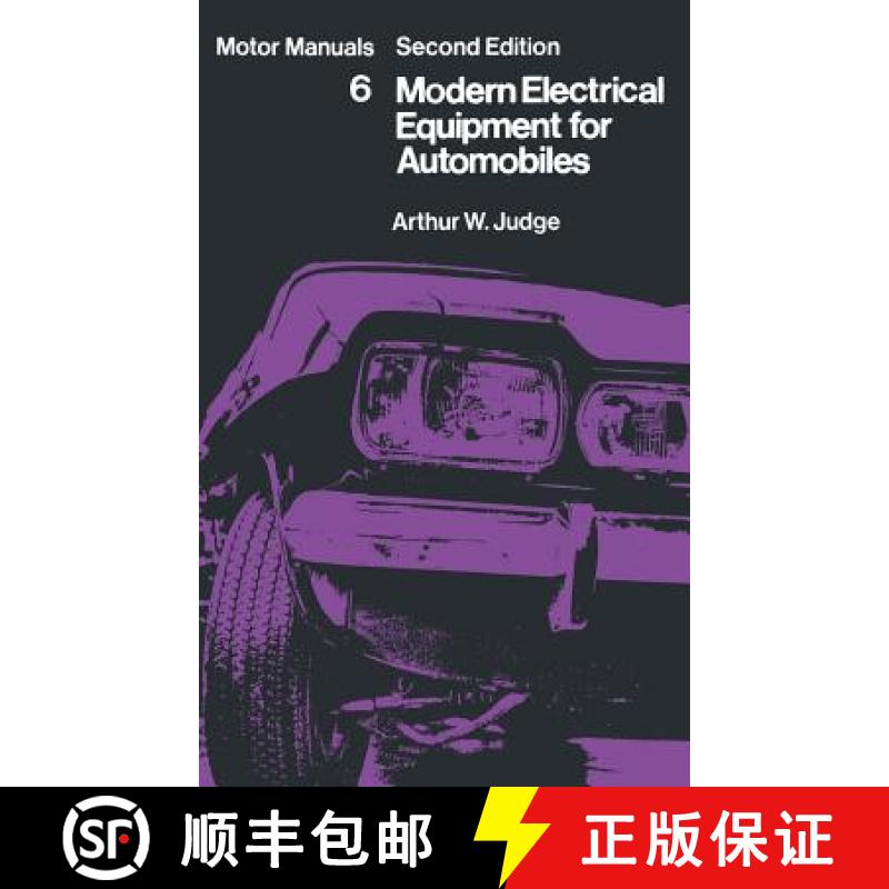 【3-4周达】Modern Electrical Equipment for Automobiles : Motor Manuals Volume Six [9789401168830]