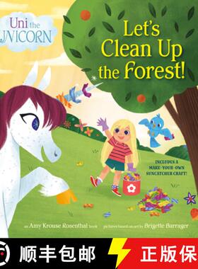 【3-4周达】Uni the Unicorn: Let's Clean Up the Forest! [9780593484197]