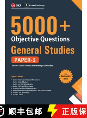 【3-4周达】UPSC General Studies Paper I : 5000+ Objective Questions [9789389718294]