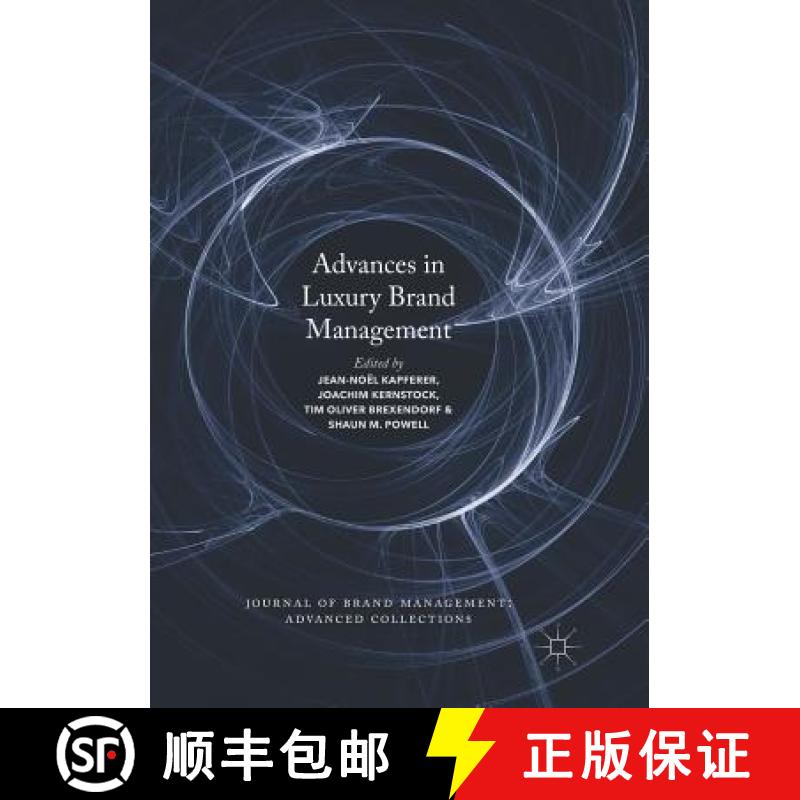 【3-4周达】Advances in Luxury Brand Management [9783319845746]