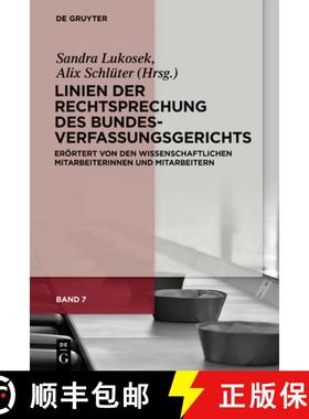 【3-4周达】Linien Der Rechtsprechung Des Bundesverfassungsgerichts: Erörtert Von Den Wissenschaftlic... [9783111009766]