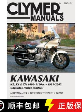 【3-4周达】Kawasaki Kz, ZX & Zn 1000-1100cc 81-02 [9780892878789]
