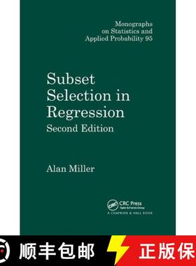 【3-4周达】Subset Selection in Regression [9780367396220]