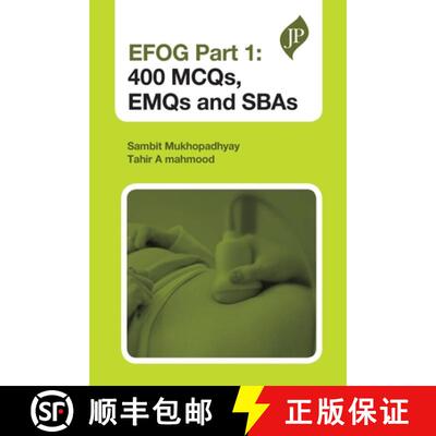 【3-4周达】EFOG Part 1: 400 MCQs, EMQs and SBAs [9781909836518]