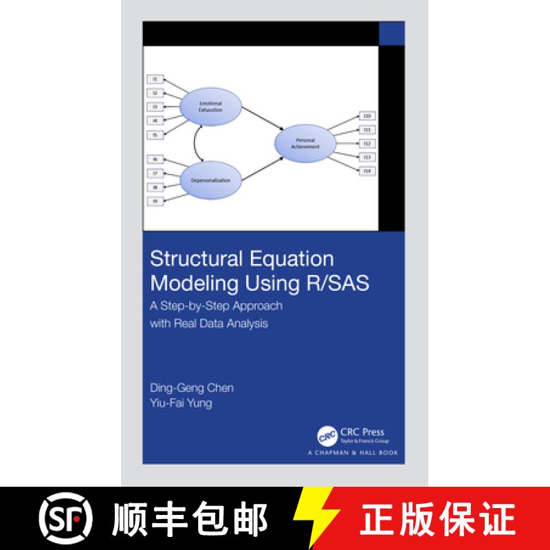 【3-4周达】Structural Equation Modeling Using R/SAS: A Step-by-Step Approach with Real Data Analysis [9781032431239]