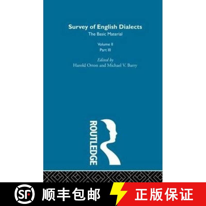【3-4周达】Survey Eng Dialects Vol2 Prt3 [9780415185141]