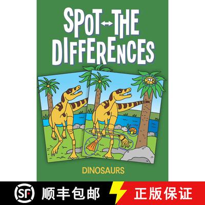 预订 Little Dinosaurs Spot-The-Differences Activity Book [9780486416137]